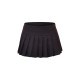 Black Pleated Micro Mini Skirt