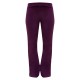 Burgundy Premium Soft Touch Skinny Flare Pants