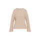 Taupe Eyelash Knit Super Oversized Sweater