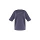 PRETTYLITTLETHING Charcoal Printed Oversized T-shirt