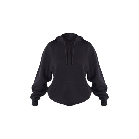 Petite Black Ultimate Basic Oversized Hoodie