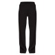 Black Flared Split Hem Sweatpants