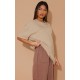 Cotton Sand Oversized T-Shirt