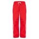 Bright Red Shell Side Stripe Detail Wide Leg Pants