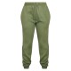Khaki High Waisted Cuffed Sweatpants